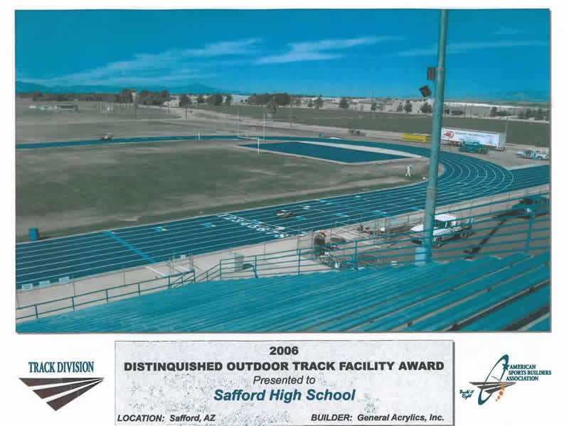 2006 Safford HS Award